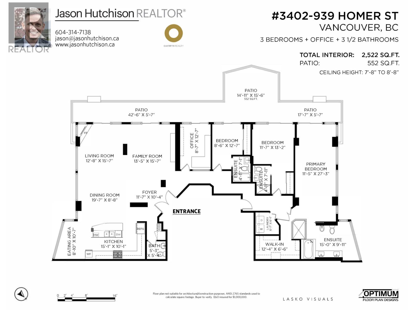 3402 939 HOMER STREET, Vancouver