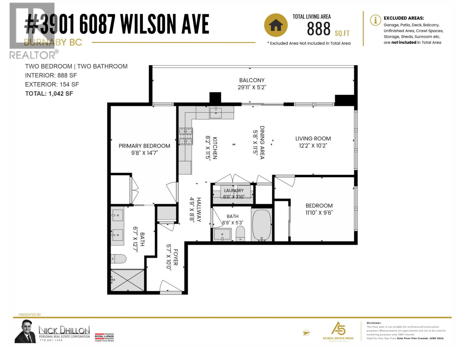 3901 6087 WILSON AVENUE, Burnaby