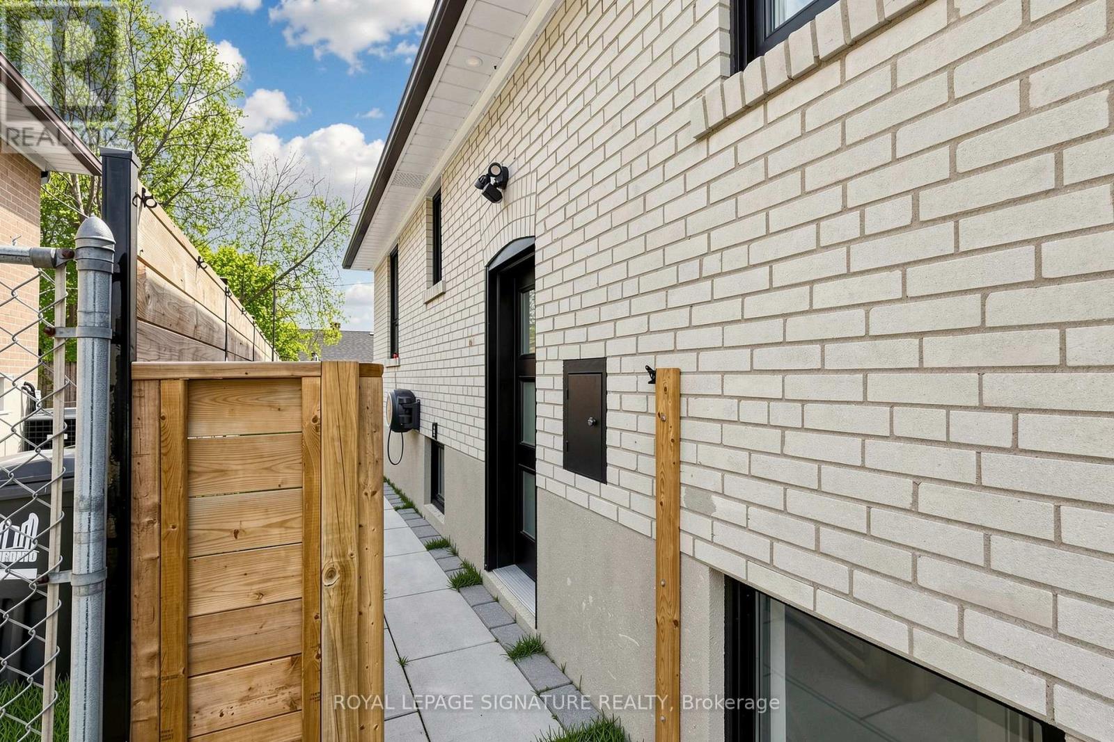 Separate Side Entrance