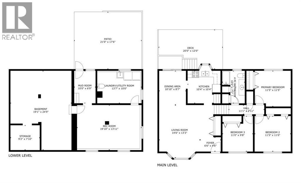 Floor Plans Main & Lower