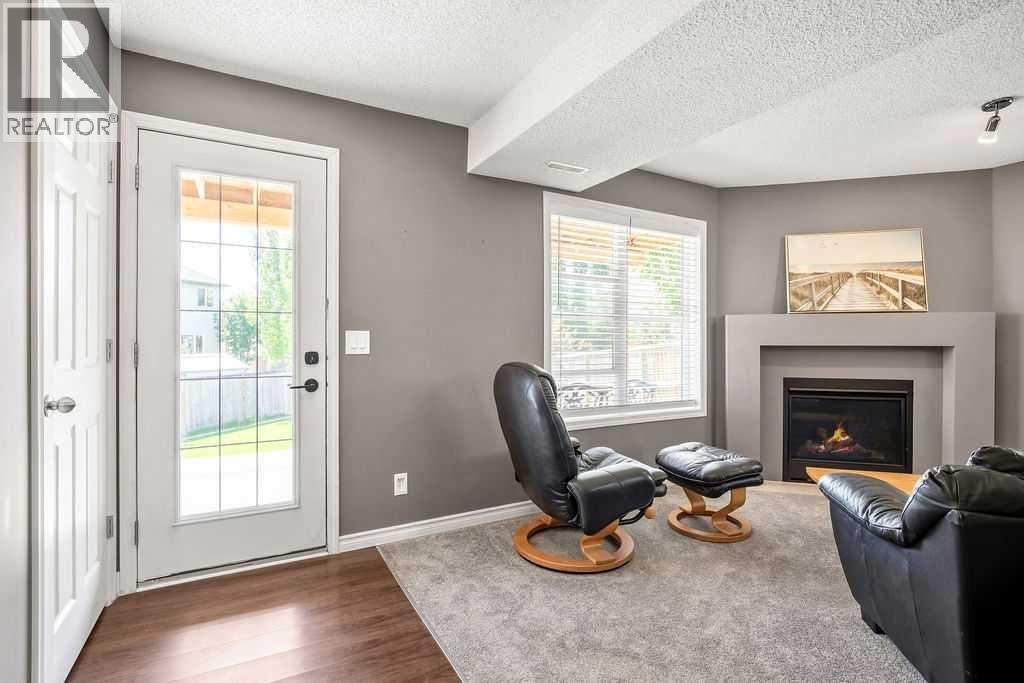 This walk-out basement is a space that you will want to see in person.  It is so well designed, bright and welcoming.  It's a space where a family member could live