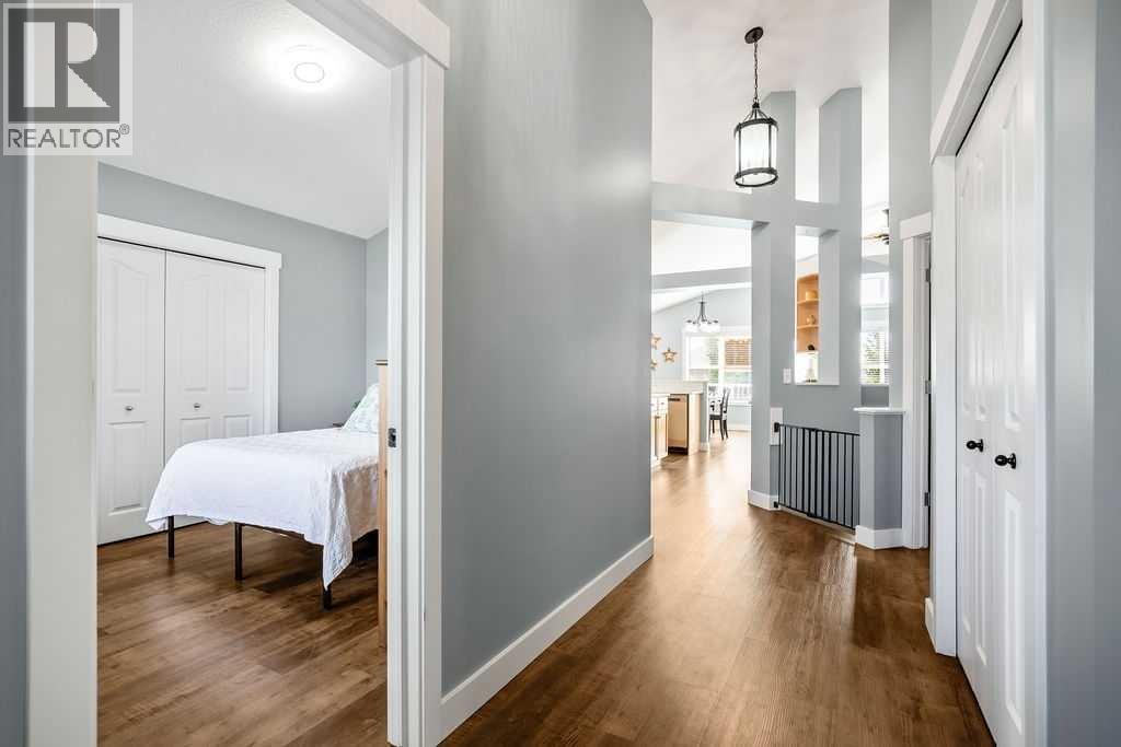 Upscale lightiing throughout adding so much character.  The room on the left can be a bedroom or an office