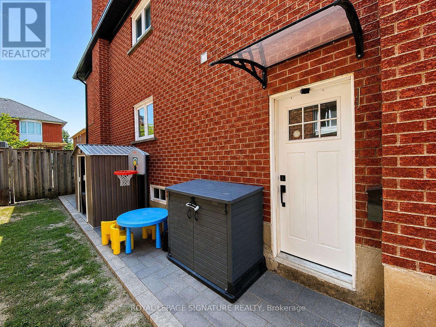 Separate entrance