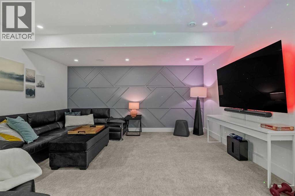 Basement recreational area