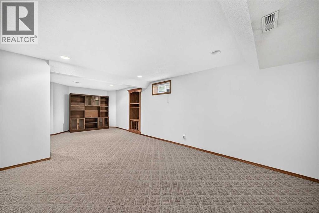 Another image of the lower-level, larger recreation/family room