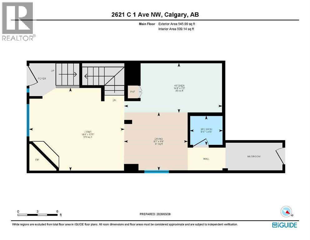 Main floor layout
