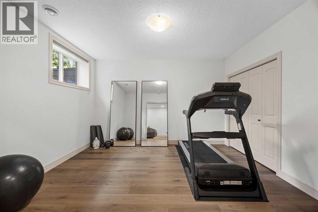 Lower level gym
