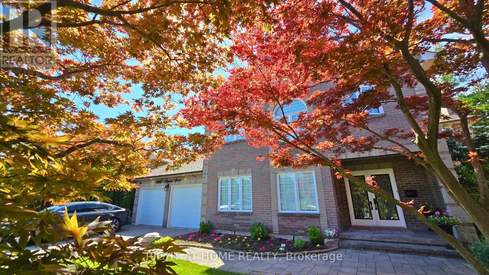 Landscaped Front Garden and Mature Trees