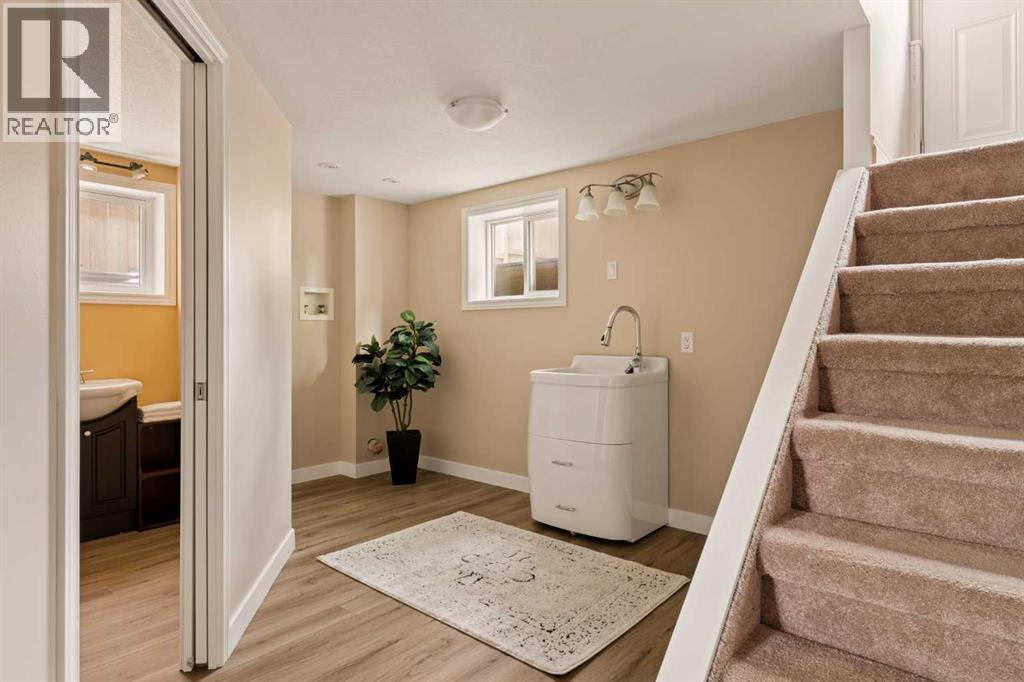 Stairs down to basement