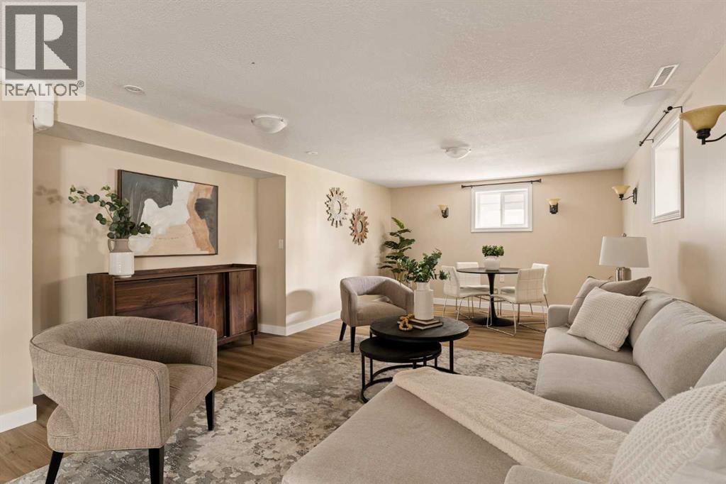 Huge recreation space in basement