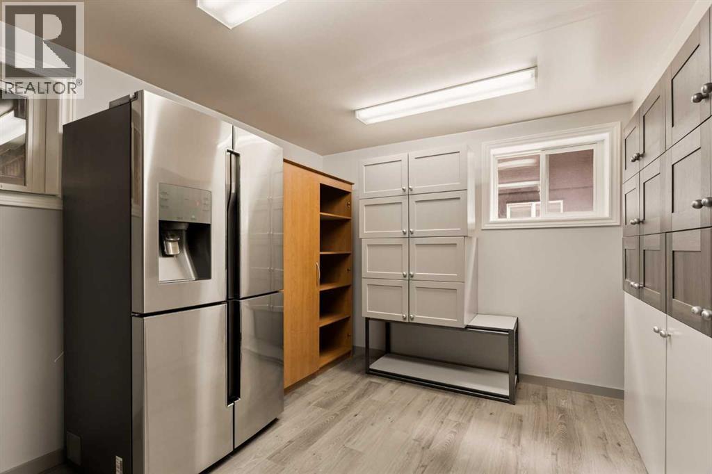 Tons of storage space in the basement