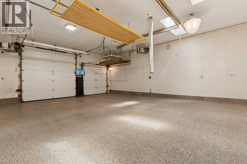 Even a large oversized door to match the large oversized garage!