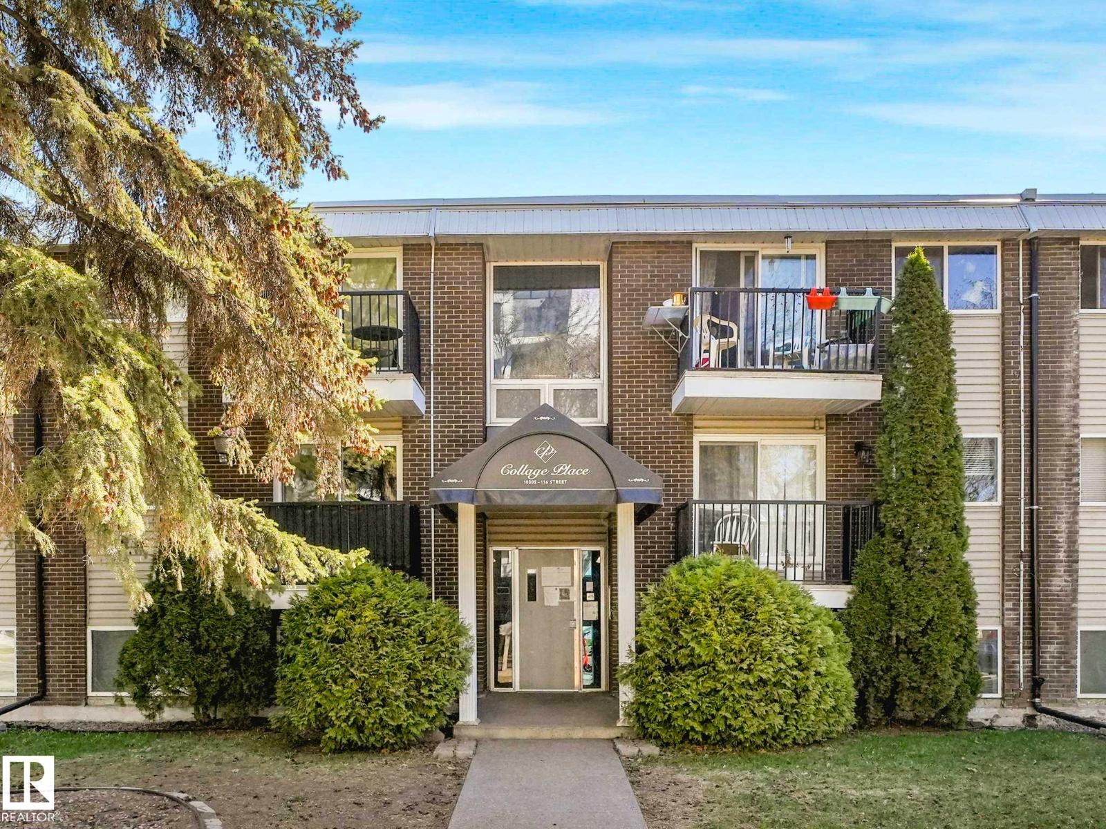 Apartment for sale at #106 10305 116 St NW, Edmonton — MLS® E4495049