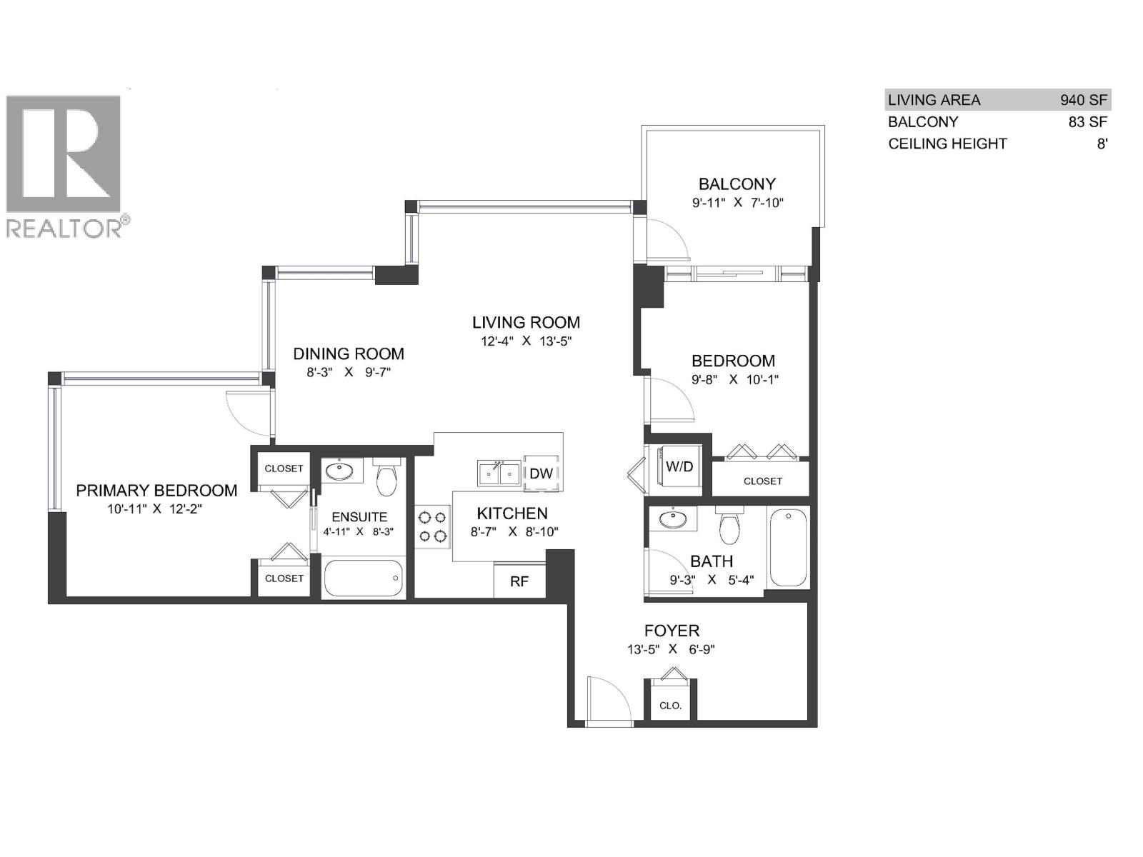 2 Bed, 2 Bath Apartment for Sale in Coquitlam – 806 575 DELESTRE AVENUE, Coquitlam – MLS# R3138274 - Image 21