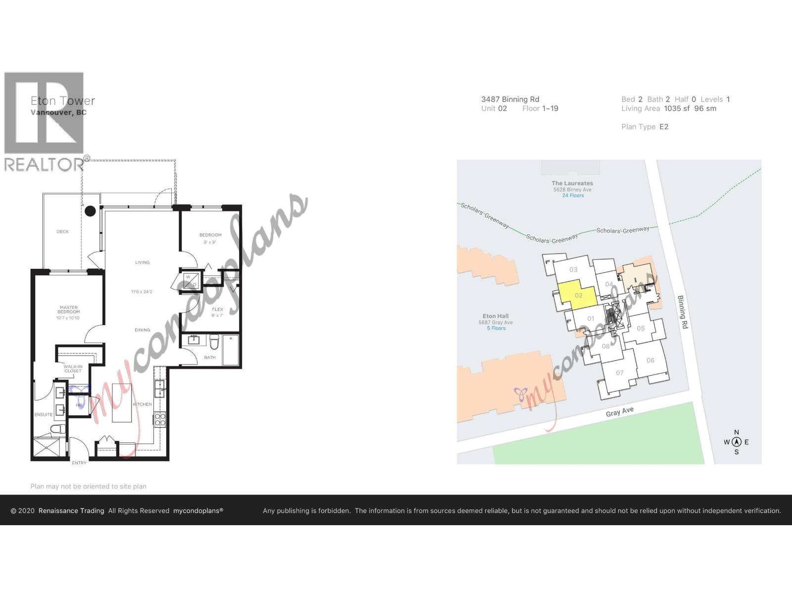 602 3487 BINNING ROAD, Vancouver