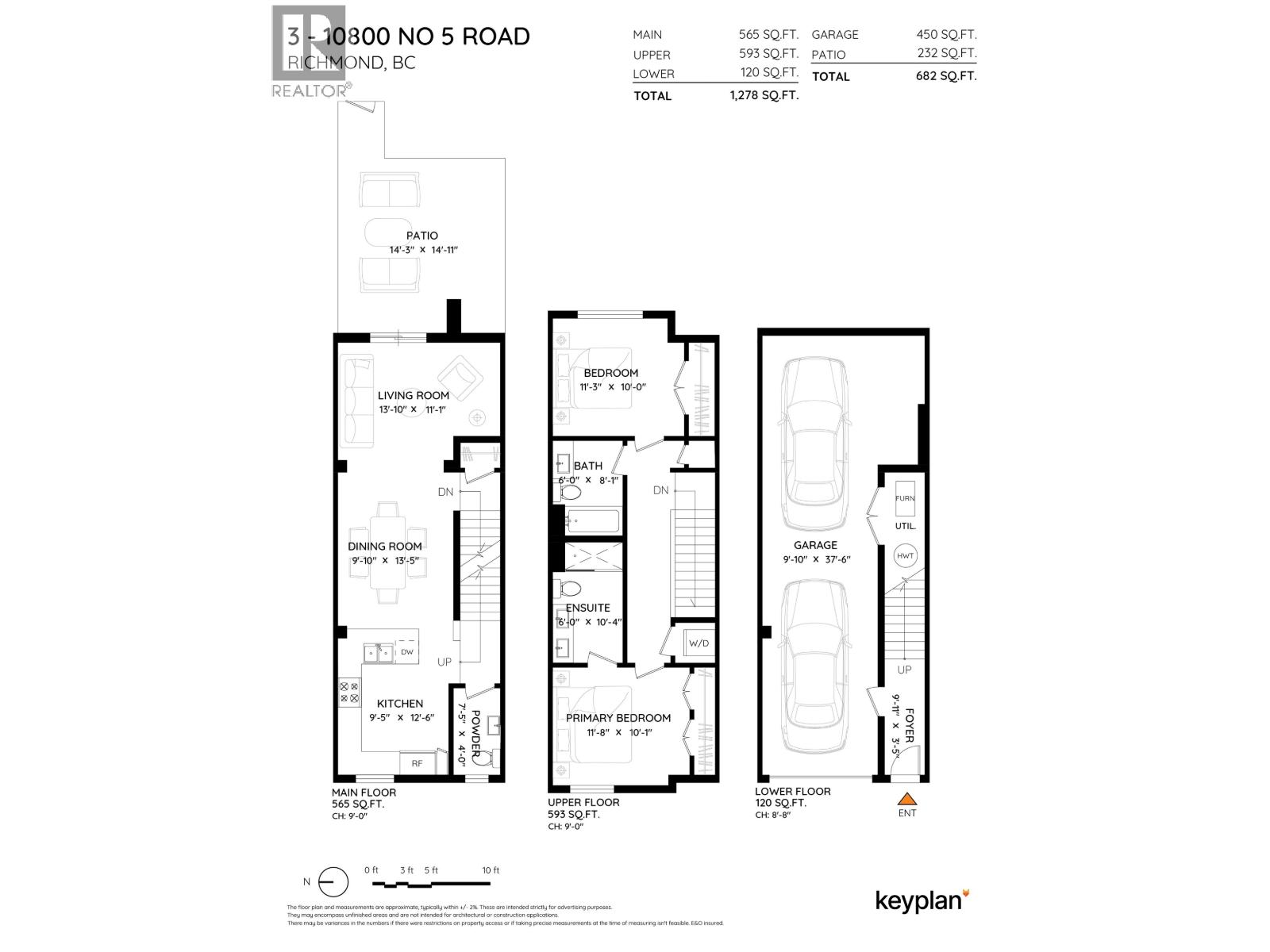 3 10800 NO. 5 ROAD, Richmond
