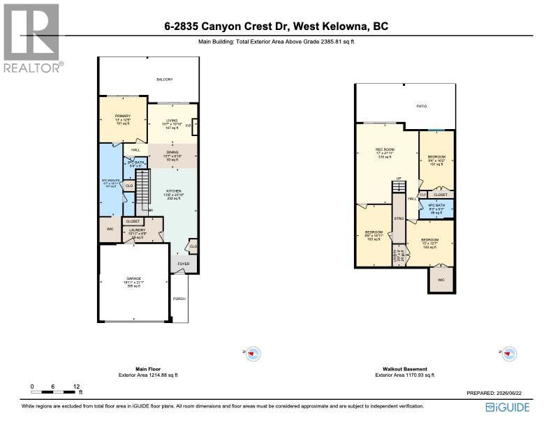 6 2835 Canyon Crest Drive, West Kelowna