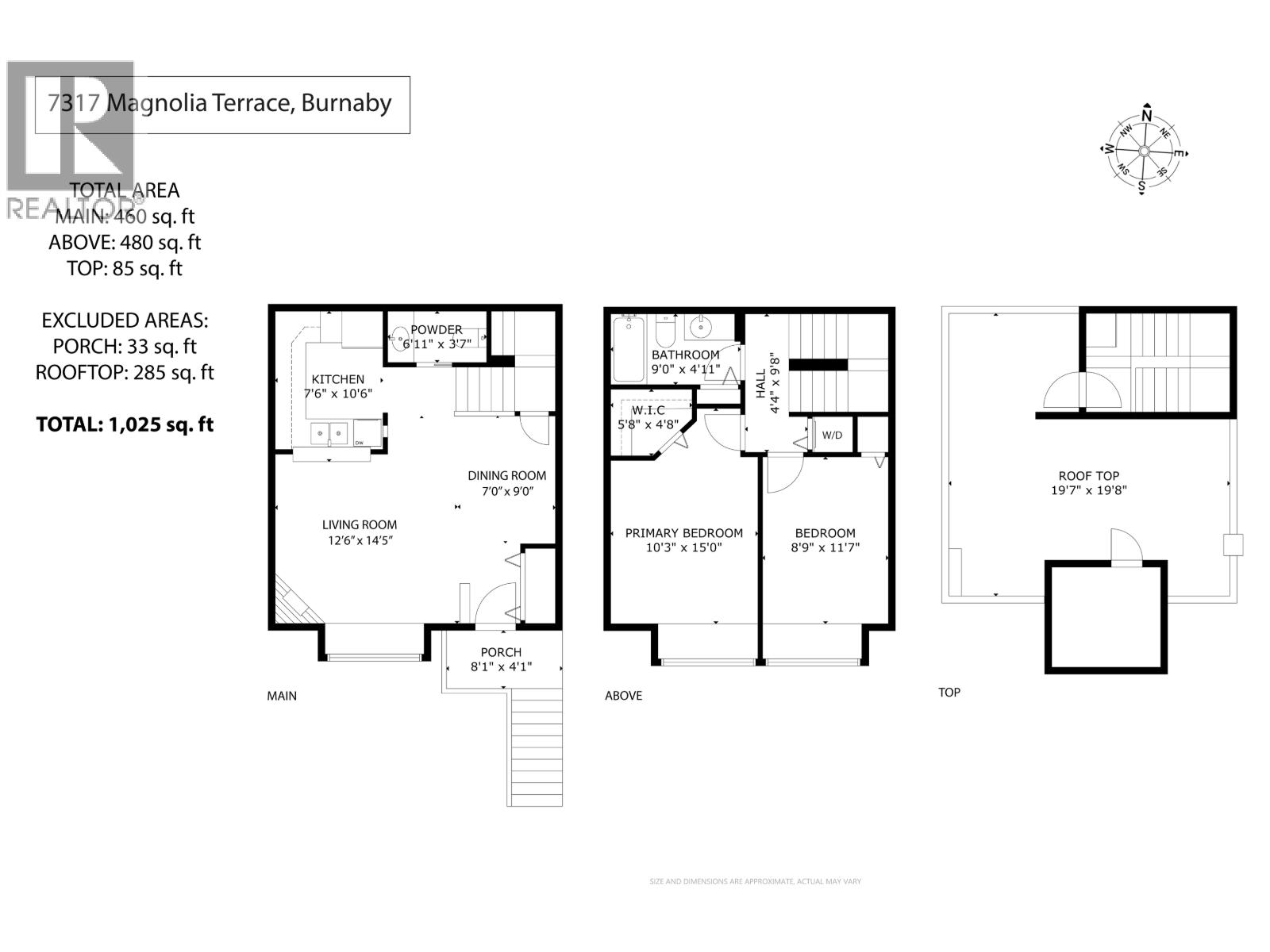 2 Bed, 2 Bath House for Sale in Burnaby – 7317 MAGNOLIA TERRACE, Burnaby – MLS# R3138628 - Image 30