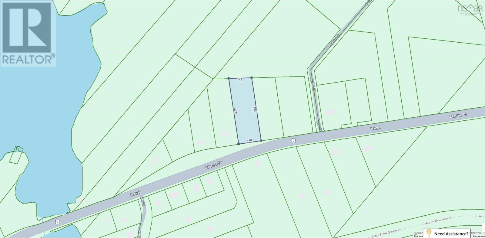 Property 3 of 3 of lot 5 Highway 7