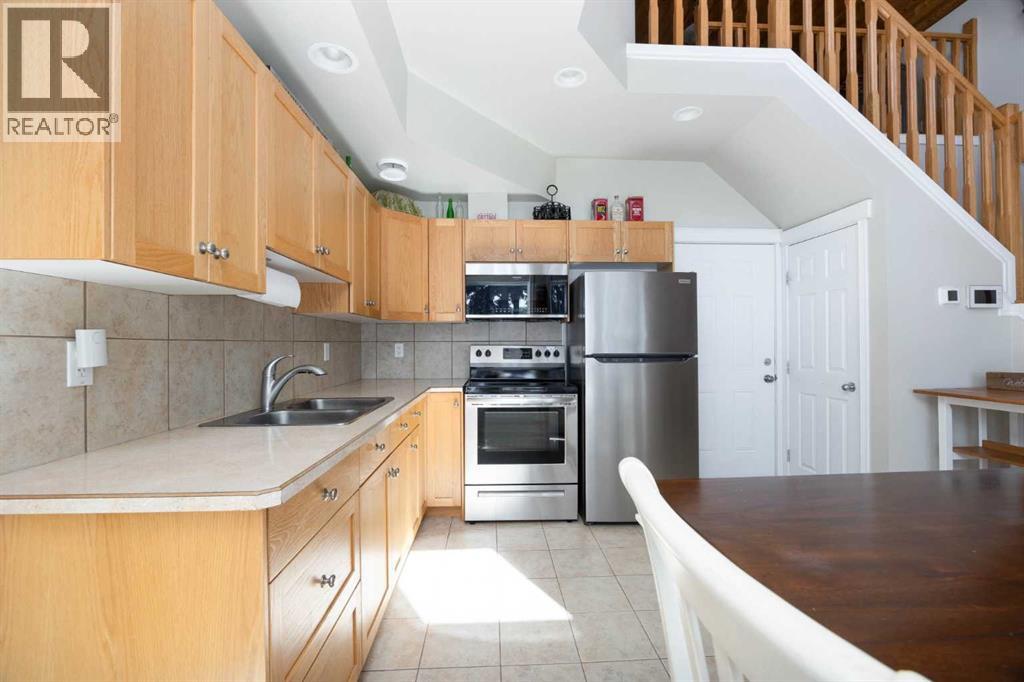 KITCHEN IN COTTAGE ATTACHED TO GARAGE