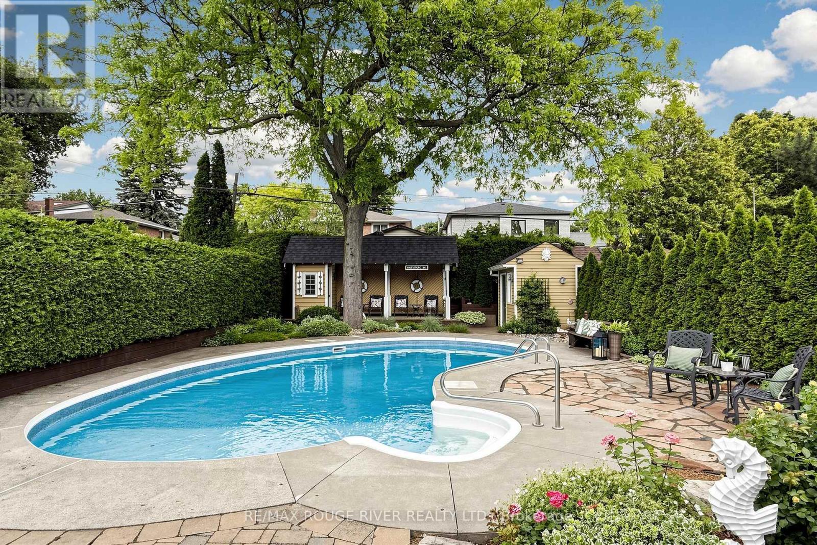 Private pool oasis