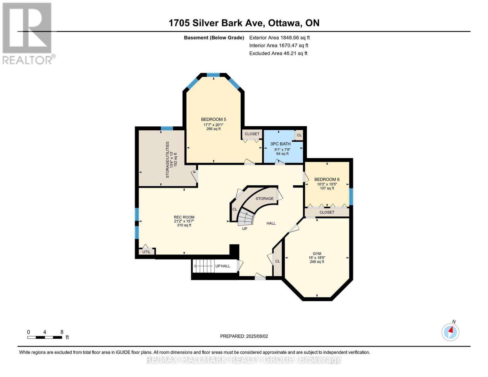 6 Bed, 5 Bath House for Sale in Ottawa – 1705 SILVER BARK AVENUE, Ottawa – MLS# X13482740 - Image 44
