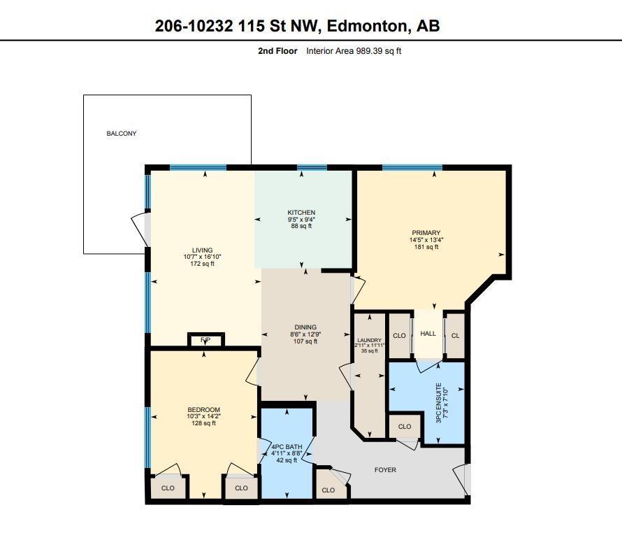 #206 10232 115 ST NW - 27