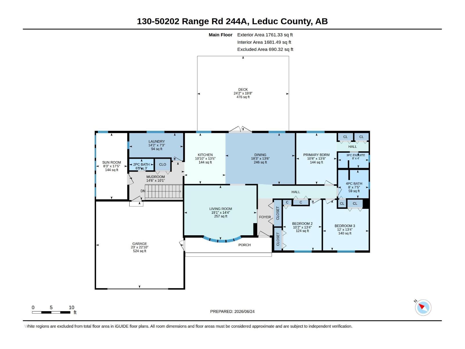 #130 50202 RGE RD 244A - 72
