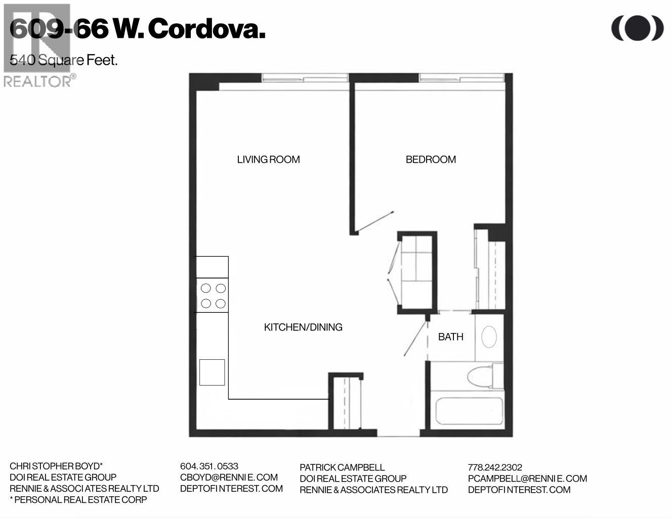 609 66 W CORDOVA STREET, Vancouver