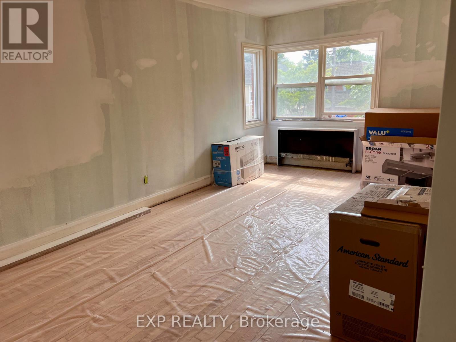 Living room currently being renovated