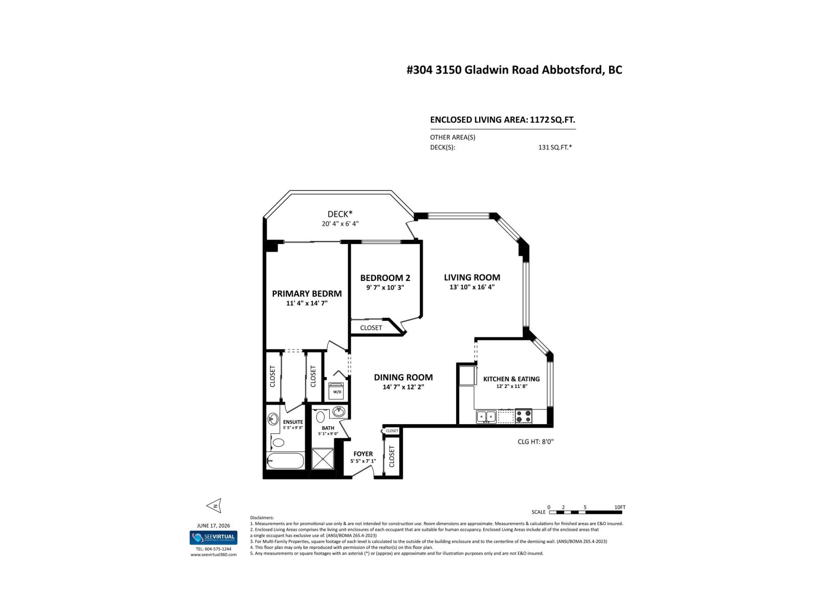304 3150 GLADWIN ROAD, Abbotsford
