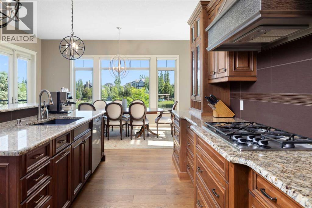 Kitchen with view to dining