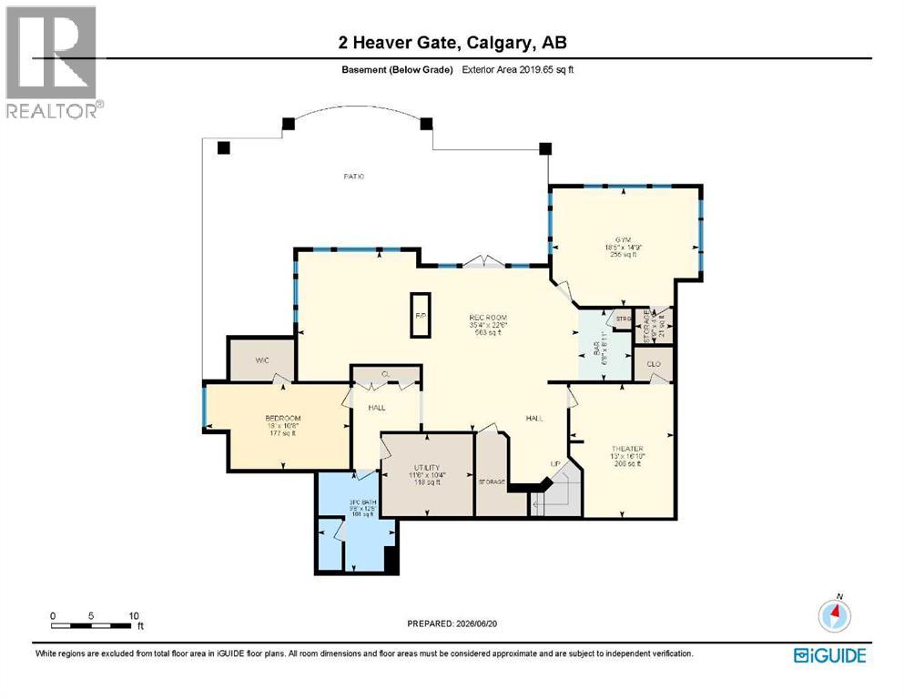 Basement floorplan