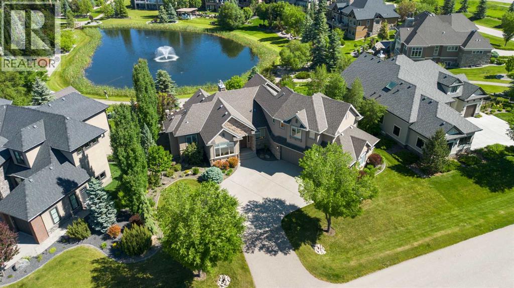 View of house + pond