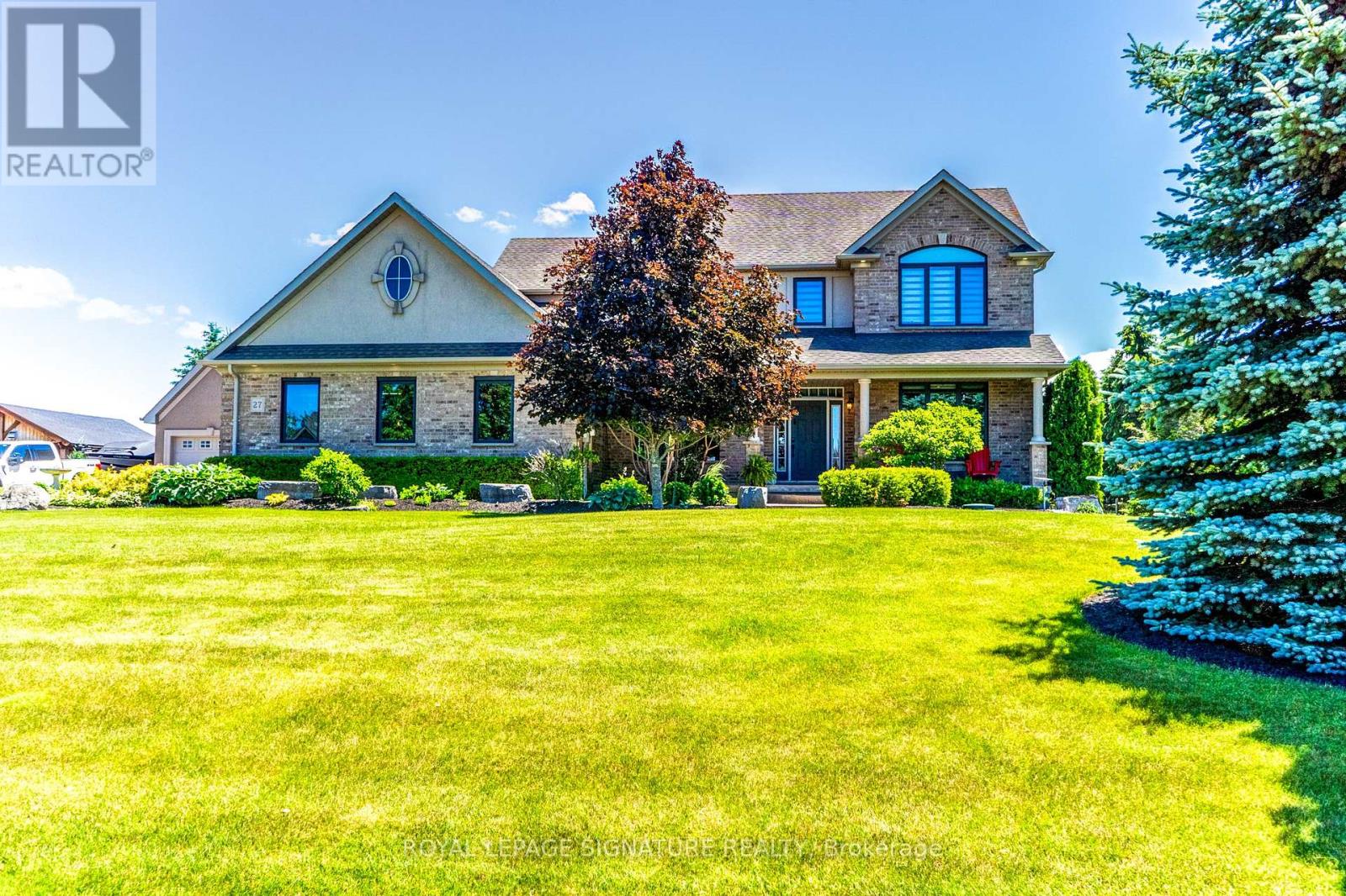 Beautifully landscaped