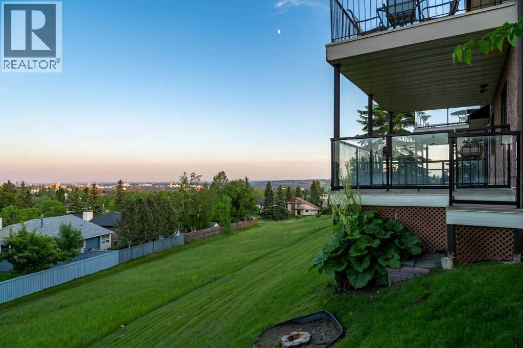 Walk out to gently sloping green space