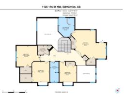 Primary Bedroom - 1135 116 St Nw, Edmonton, AB T6J6X5 Photo 6
