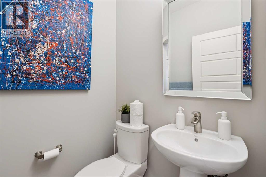2pc bath on the main in a discreet location