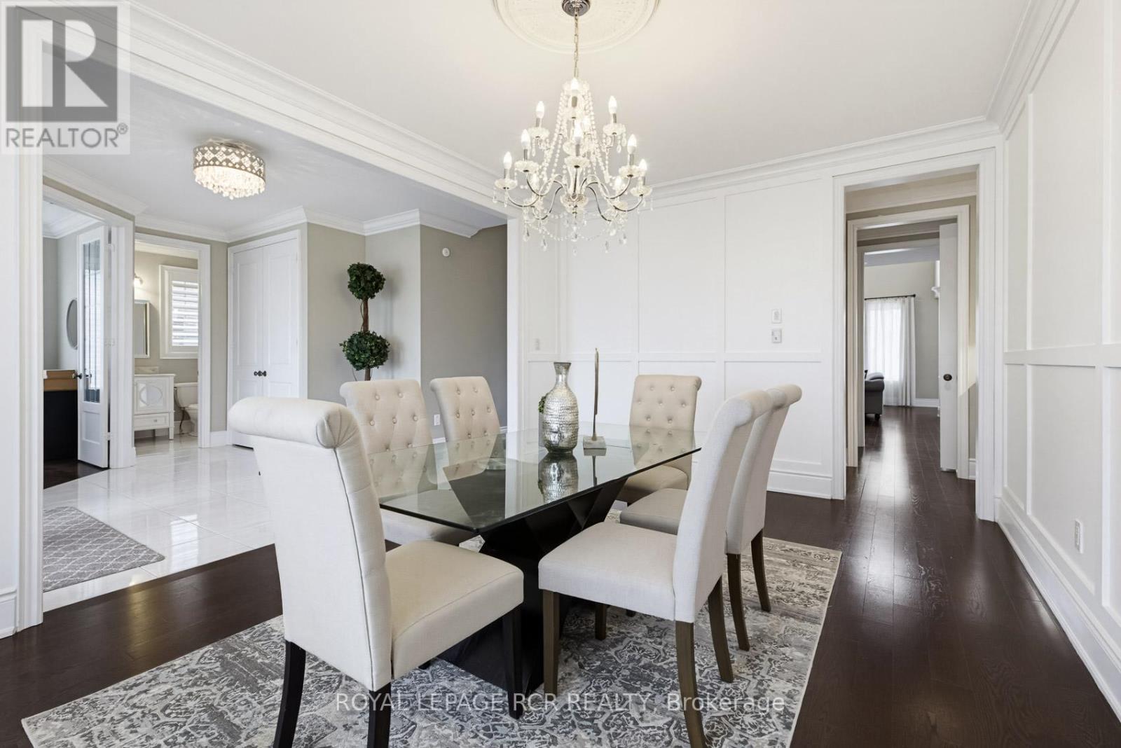 To the Right of Entrance Dining Room