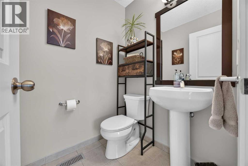 Powder room on the main floor