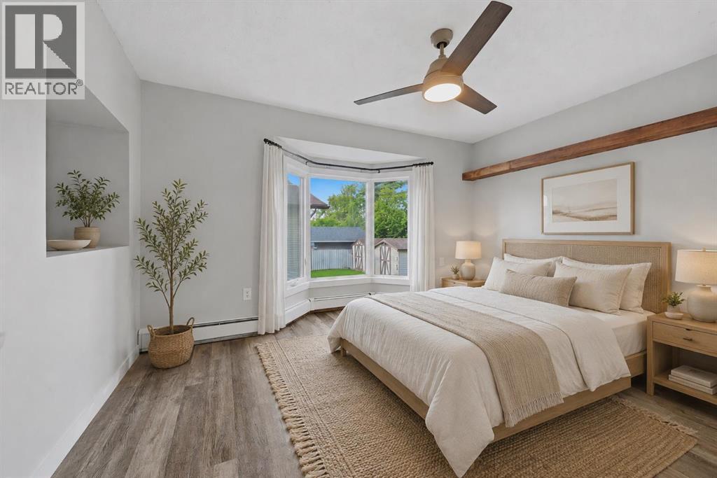 Virtually Staged Primary Bedroom