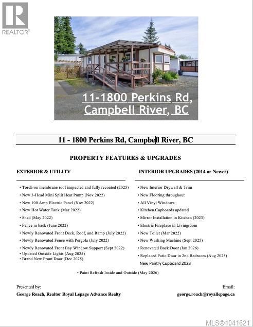 11 1800 Perkins Rd, Campbell River