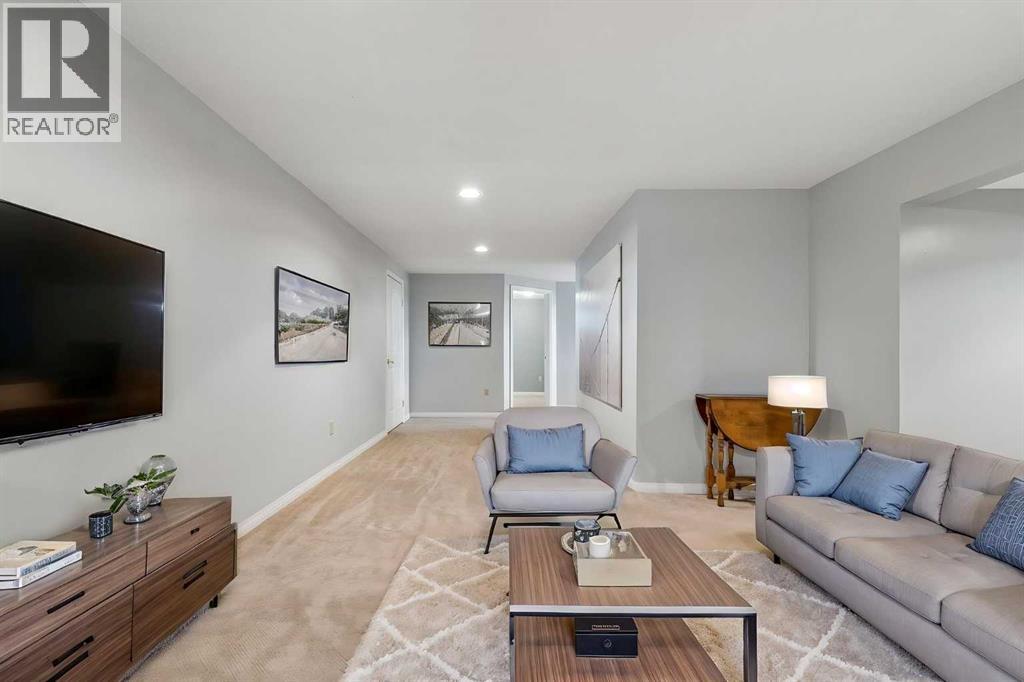 Family room - virtually staged