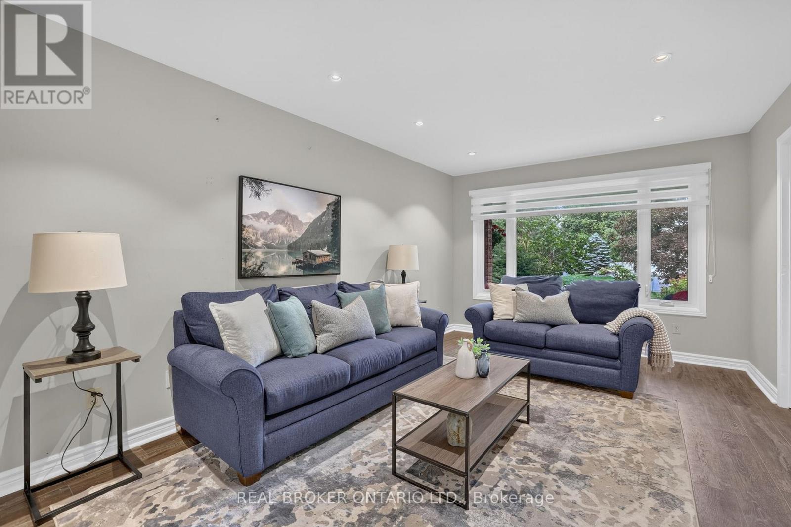 Living Room with a Large Window