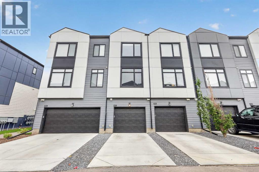 Garage with parking pad