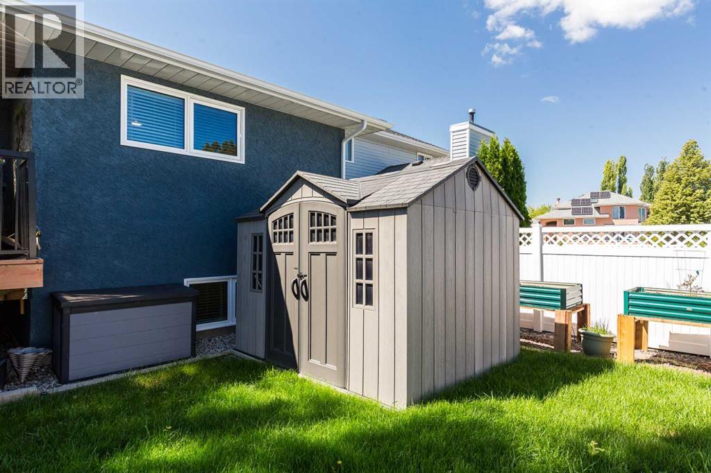 Shed included