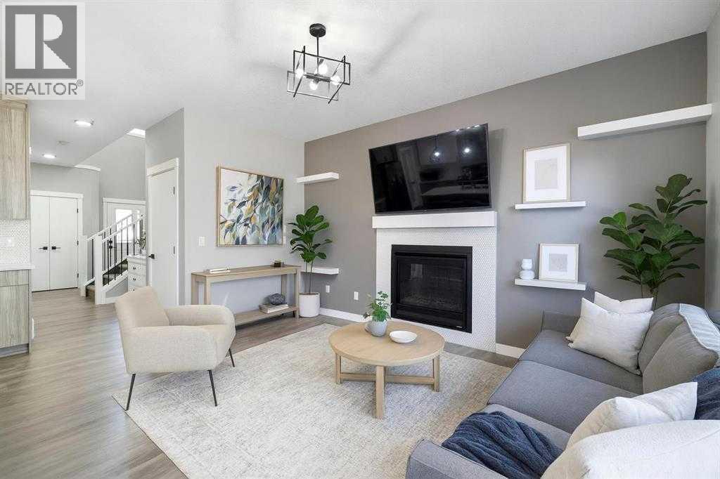 Room  is virtually staged