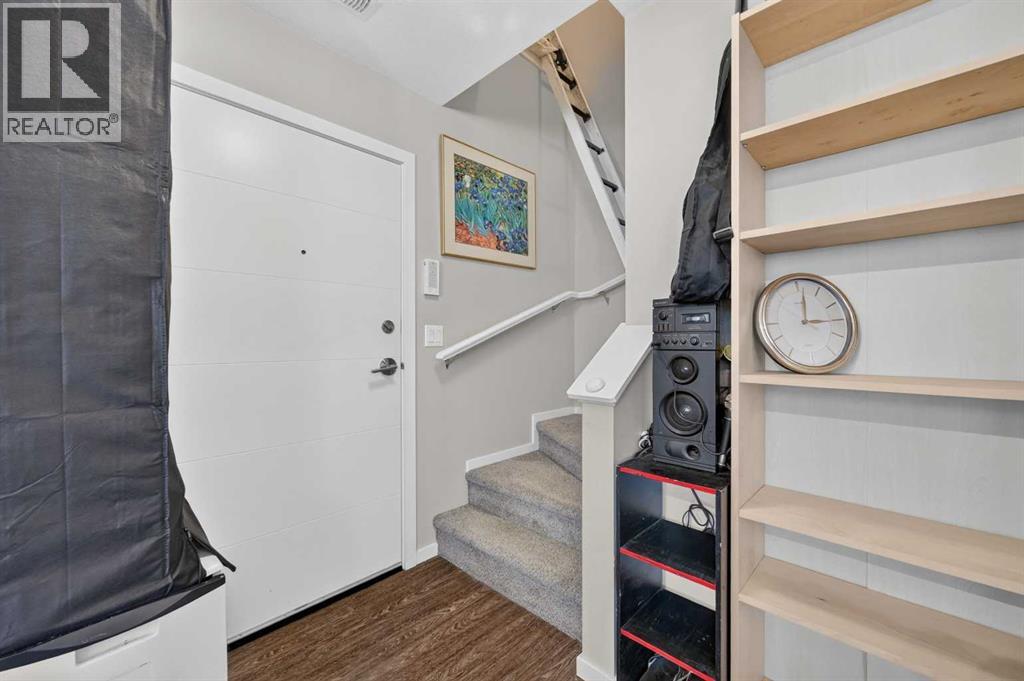 Stairs to upper level