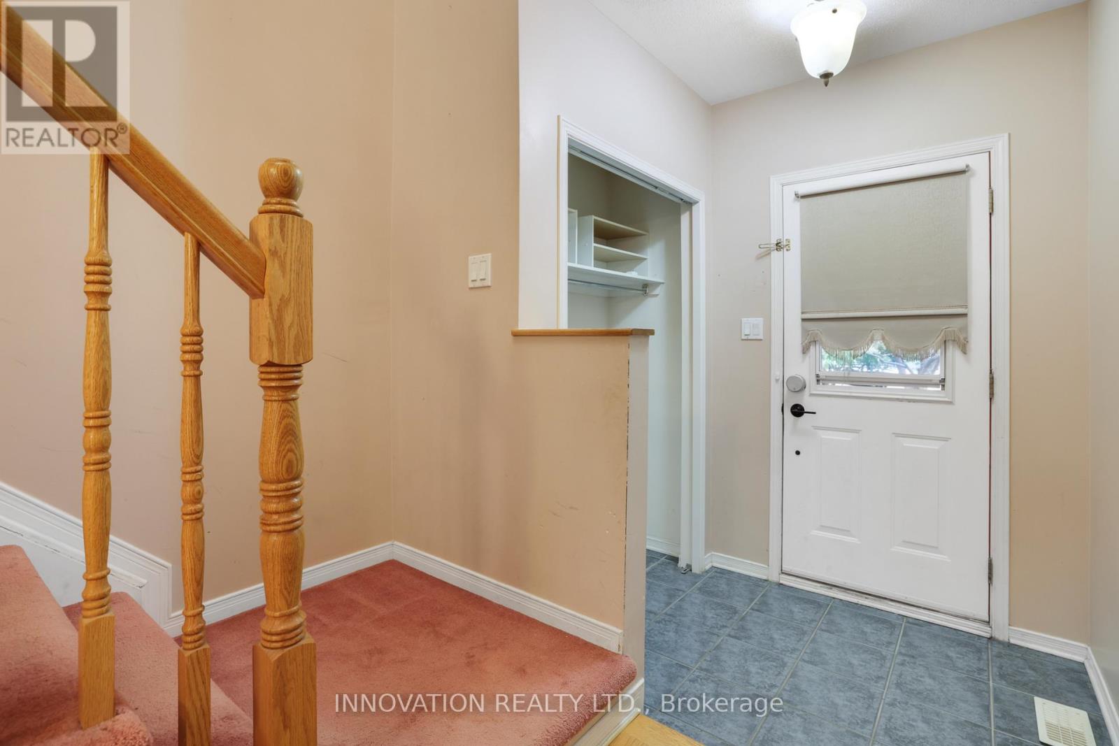 Foyer with closet