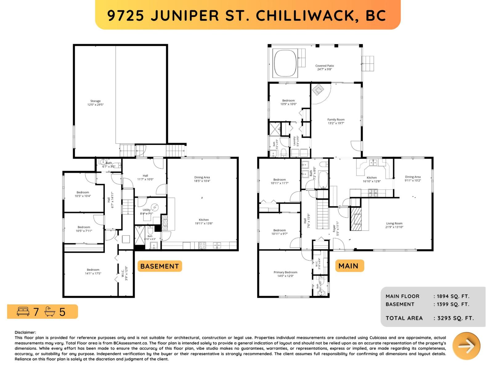 7 Bed, 5 Bath House for Sale in Chilliwack – 9725 JUNIPER STREET, Chilliwack Proper East – MLS# R3139623 - Image 25